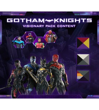 Gotham Knights - Visionary Pack English Language Only DLC PS5 PlayStation 5 Key EUROPE